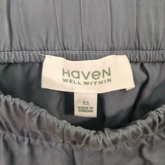 Haven well within cropped wide leg pant tencel extra small grey - Picture 5 of 5